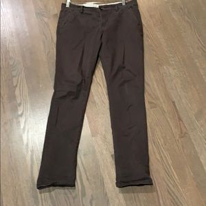 All Saints Spitalfields taupe brown slacks size 6